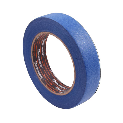 80022-Close-up of blue painter’s tape edge for sharp lines and clean removal