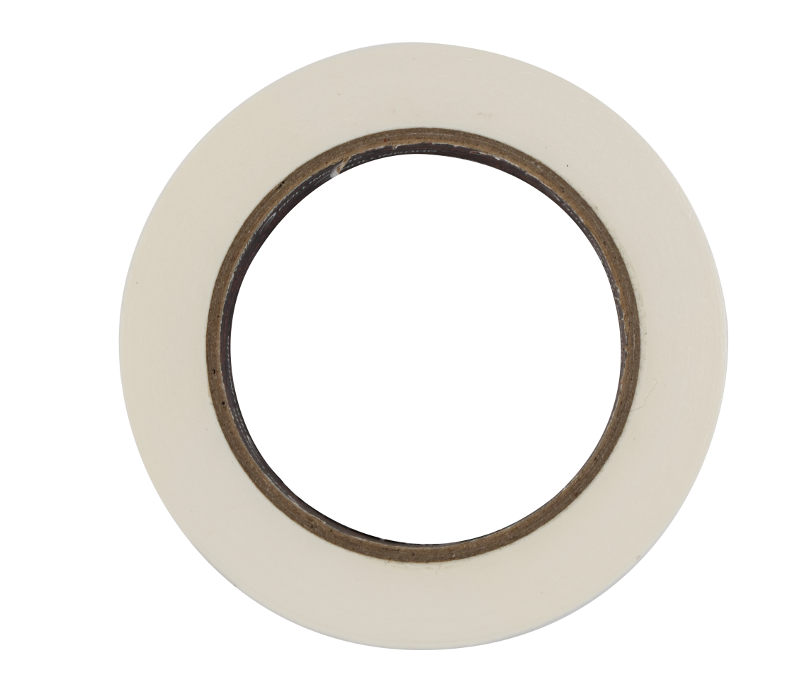 Strong adhesive crepe paper masking tape for walls, trim, glass, and wood