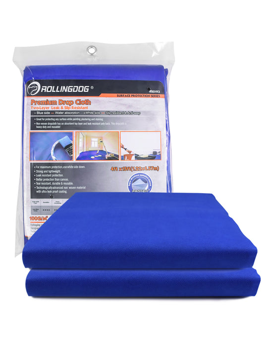 BLUE-DEFENDER ™ Drop Cloth 4' x 15'