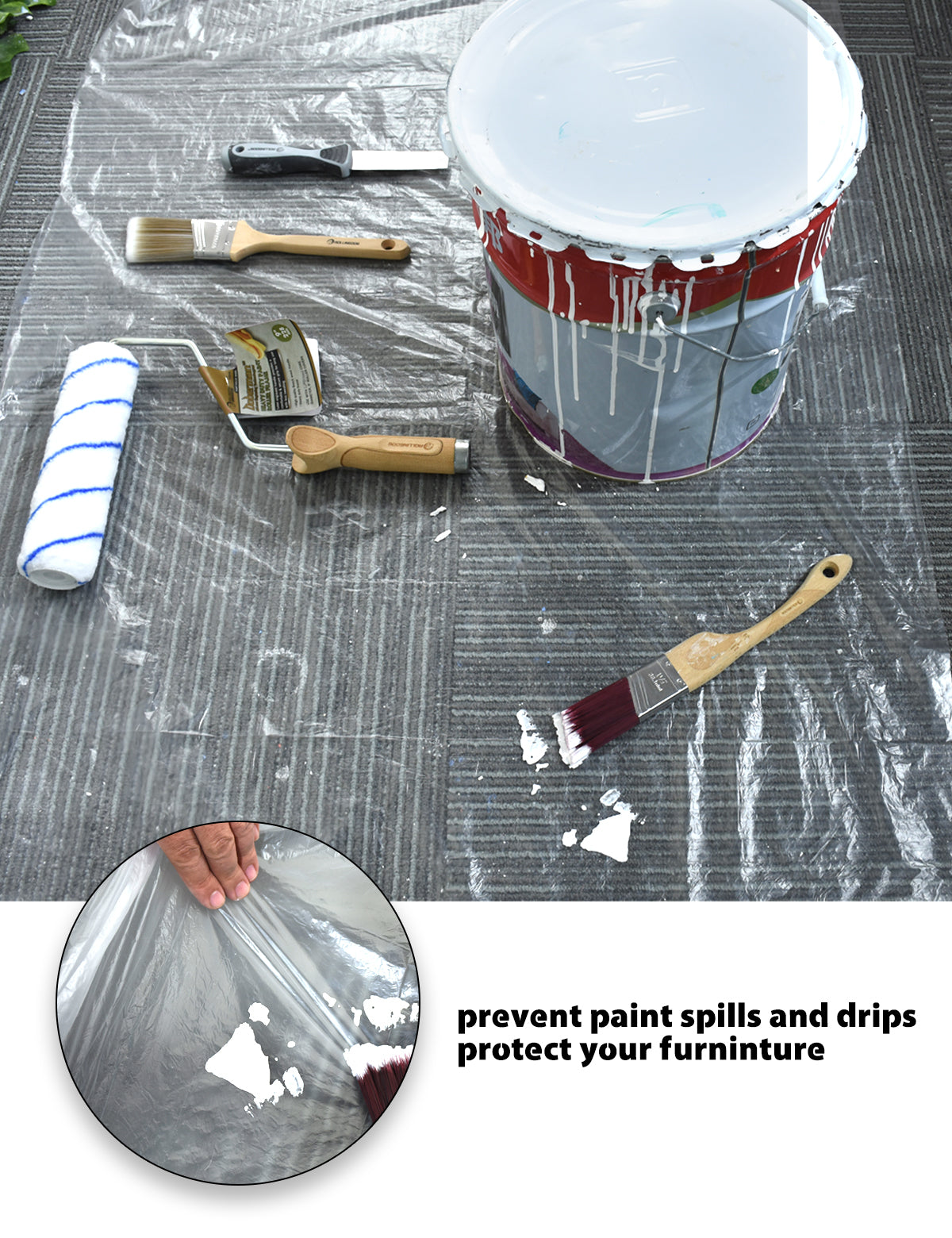 PRE-Taped Washi Masking Film