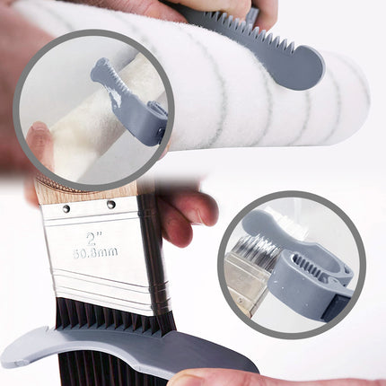 PAINT PAL™ Plastic Clip – Secure Paint Brush Holder for Cans & Buckets