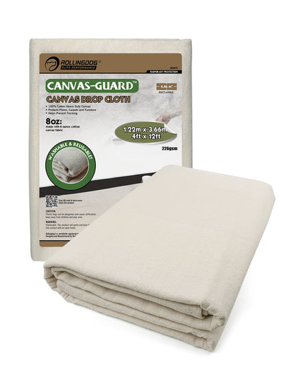 Lona protectora CANVAS GUARD™ de 4' x 12'