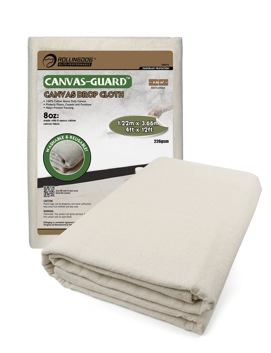 CANVAS GUARD™ Canvas Drop Cloth 4' x 12'