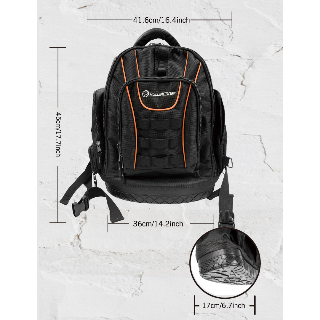 The Journeyman Painter's Backpack– Durable, Organized Painting Tool Bag