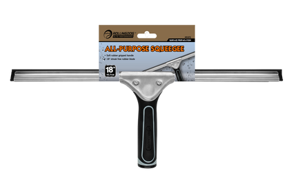 18 inch streak-free rubber blade held with stainless steel clip