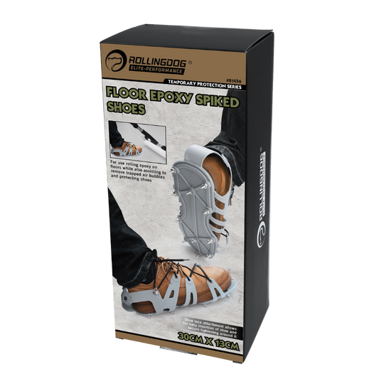 81456-Floor Epoxy Spiked Shoes Laced with 11 corrosion-resistant spikes