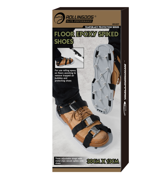 Floor Epoxy Spiked Shoes - Strap On