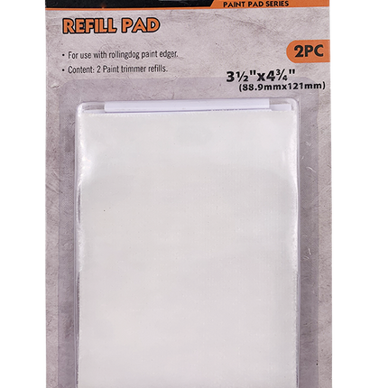 Refill pads for ROLLINGDOG paint edger tool for clean edges