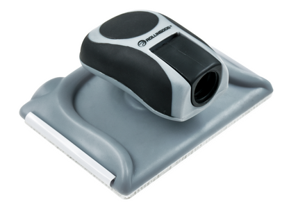 rotating paint edger with extension pole for ceiling trim