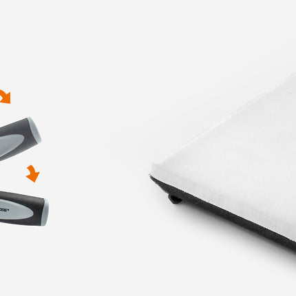 Pro angle painting pad in motion