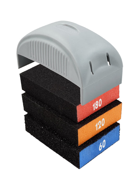 4 PC Hand Sanding Block Kit