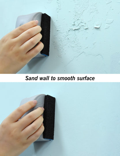 90163-Sand-All grip with 60, 120, and 180 grit sanding sponges