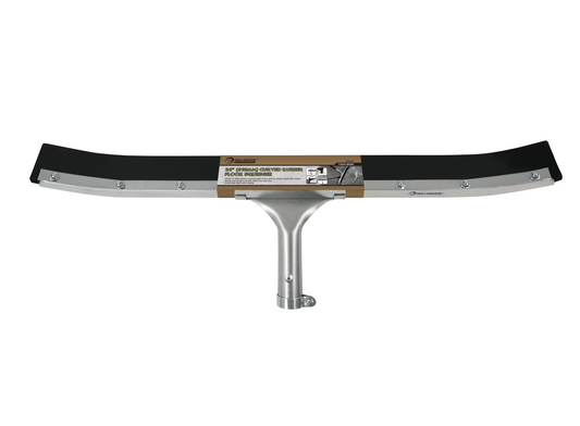 24" Curved Rubber Floor Squeegee