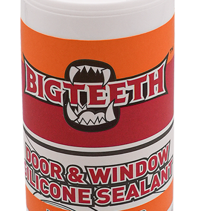 Door & Window Silicone Sealant – Weatherproof Waterproof Seal (White or Black)