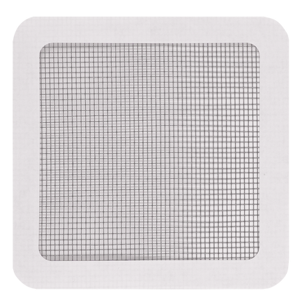4" Square Screen Repair Patches – 6PC Waterproof Mesh Screen Patches (Gray or White)