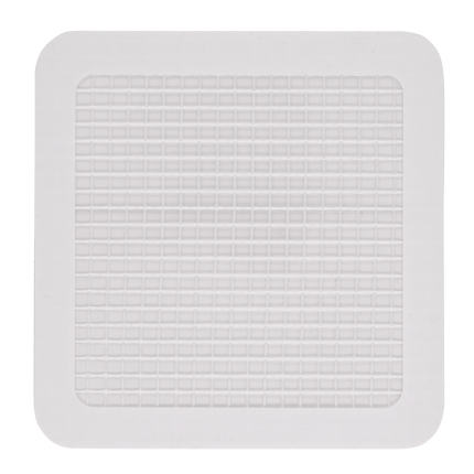 4" Square Screen Repair Patches – 6PC Waterproof Mesh Screen Patches (Gray or White)