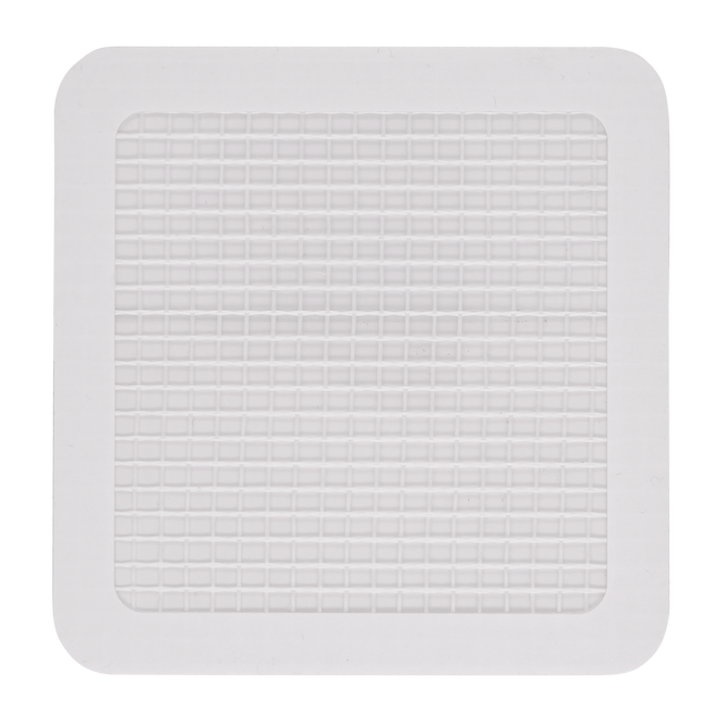 4" Square Screen Repair Patches – 6PC Waterproof Mesh Screen Patches (Gray or White)