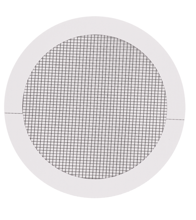 4" Round Screen Repair Patches – 6PC Waterproof Mesh Patches (Gray or White)