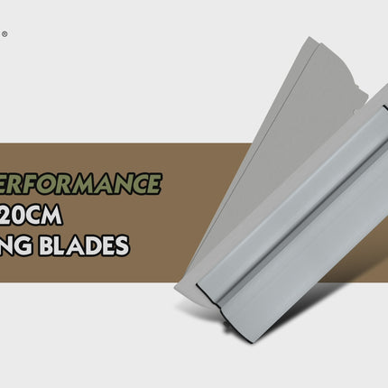 stainless steel skimming blade for smooth drywall finishing
