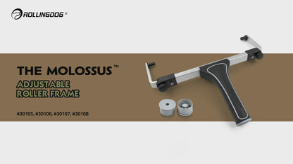 MOLOSSUS™ Marco de rodillo ajustable de 12" a 18" - Brazo doble de aluminio ligero
